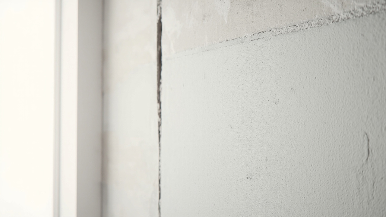 Clear visual example of drywall finish Level 3