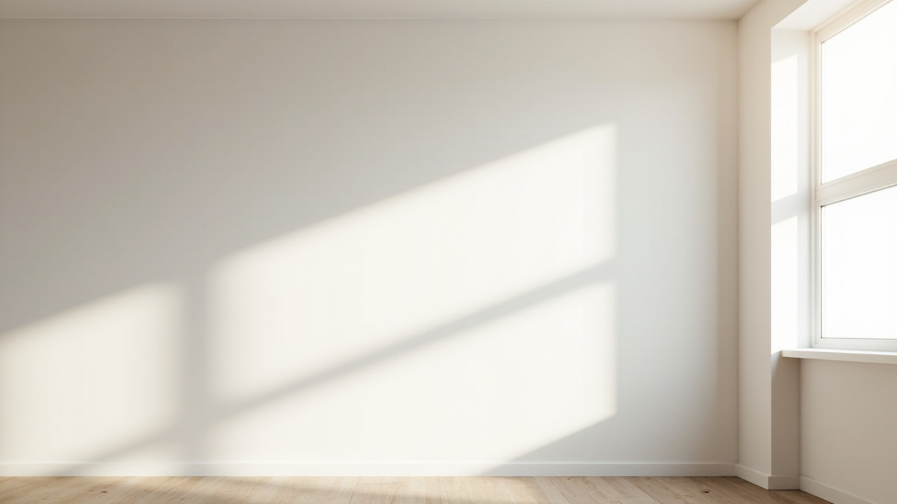 Clear visual example of drywall finish Level 4